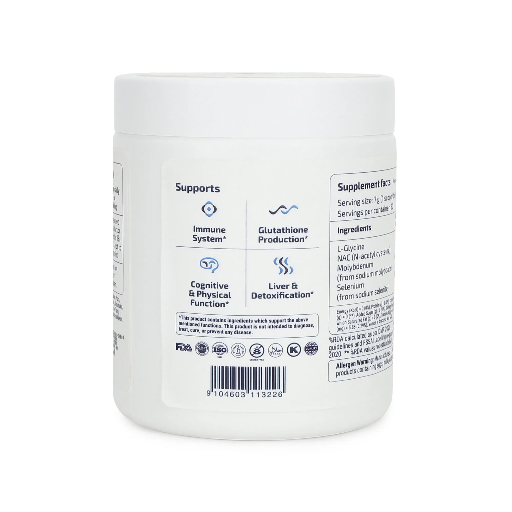 glycine or glutathione GlyNAC Supplementation Improves Glutathione Deficiency, Oxidative Stress, Mitochondrial Dysfunction, Inflammation, Aging Hallmarks, Metabolic Defects, Muscle Strength, Cognitive Decline, and Body Composition: Implications for Healthy Aging